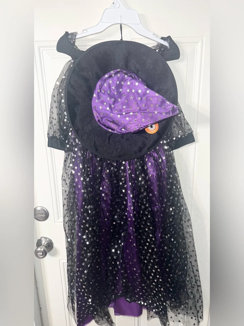 Witch Halloween Costume, Light up Starlight Witch Costume NWT